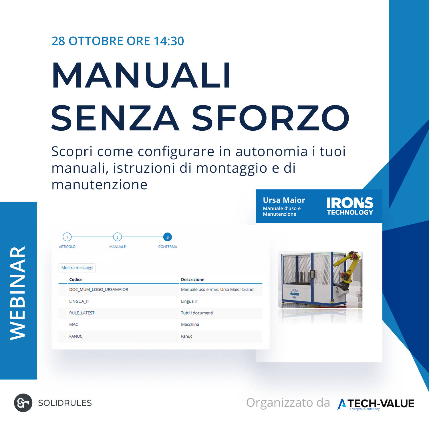 webinar configuratore di manuali