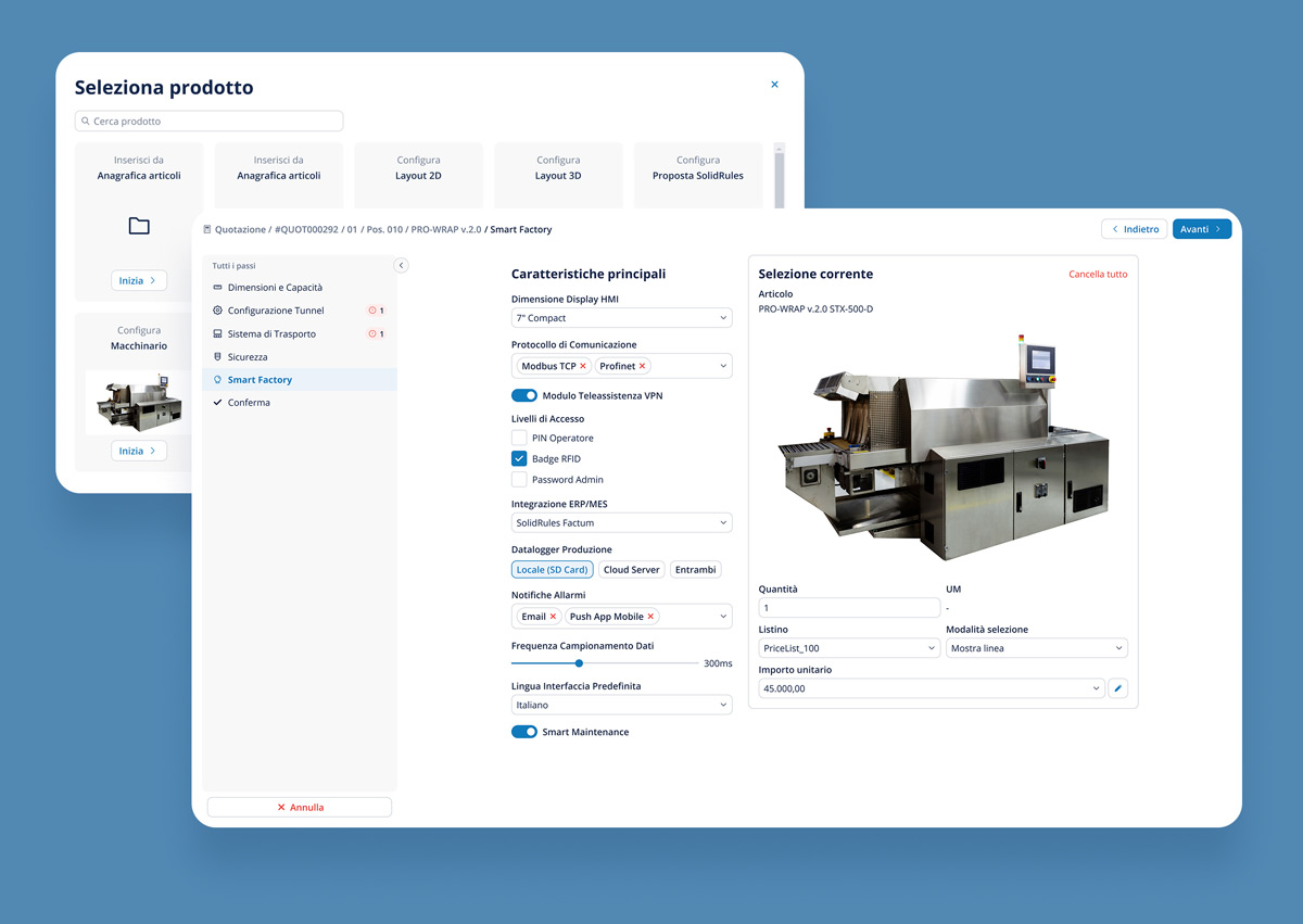 Configuratore CPQ