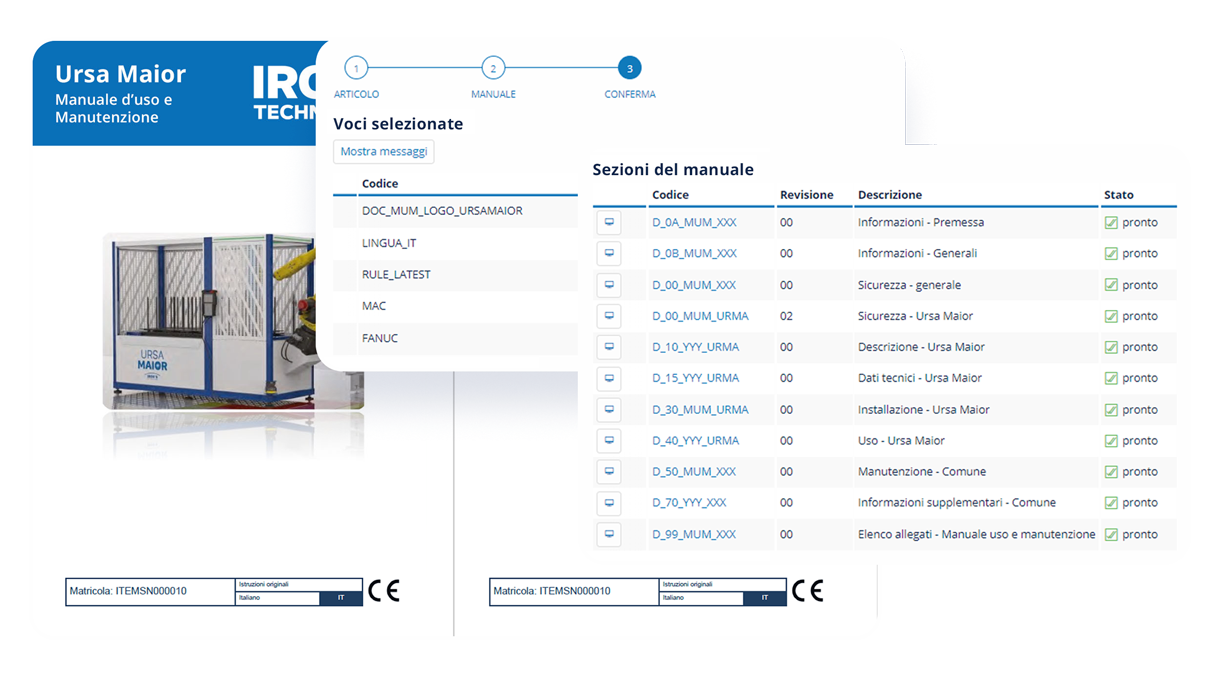 Configuratore di manuali