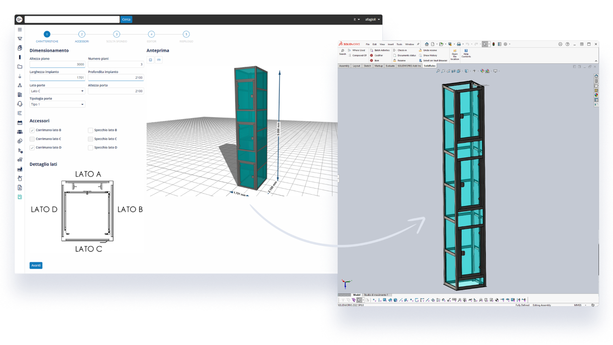 Technical configurator